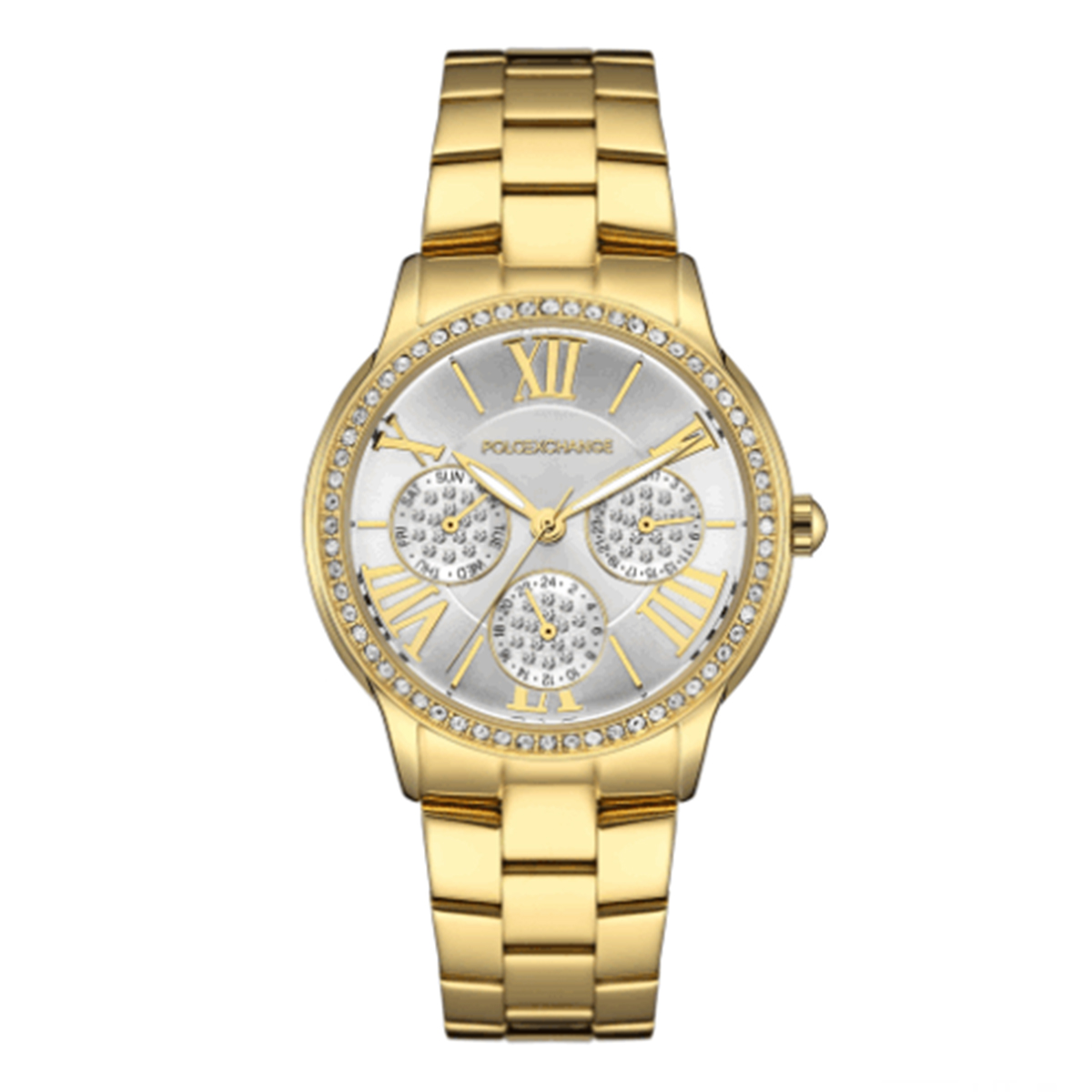 MONTRE POLOEXCHANGE FEMME M.FONCTION ACIER